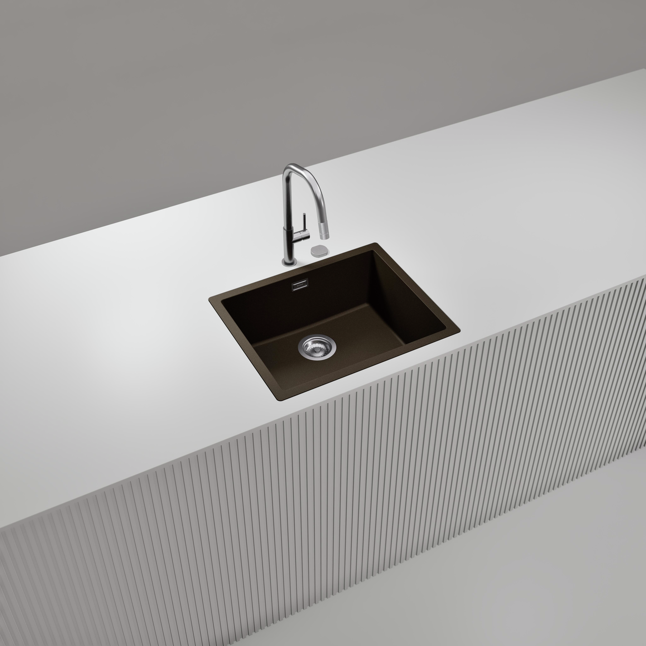 Dřez FORMHAUS D-100LS NERO